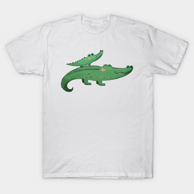 Crocodile T-Shirt by Alina.soul.notes